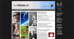 Desktop Screenshot of chromaradio.com